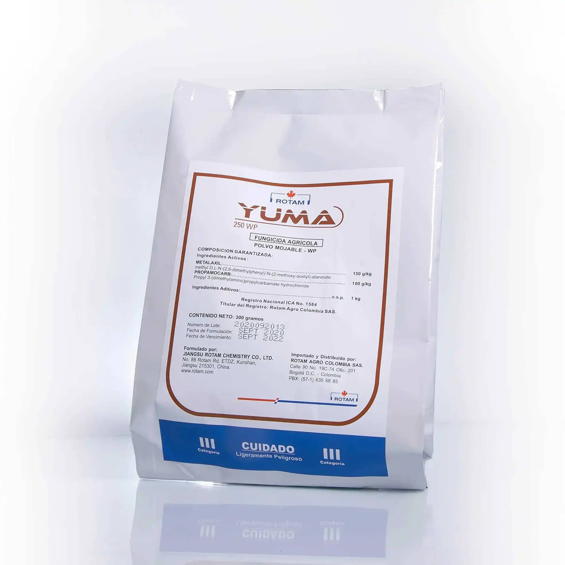 Fungicida Yuma 250 WP x 300 Gr - Rotam