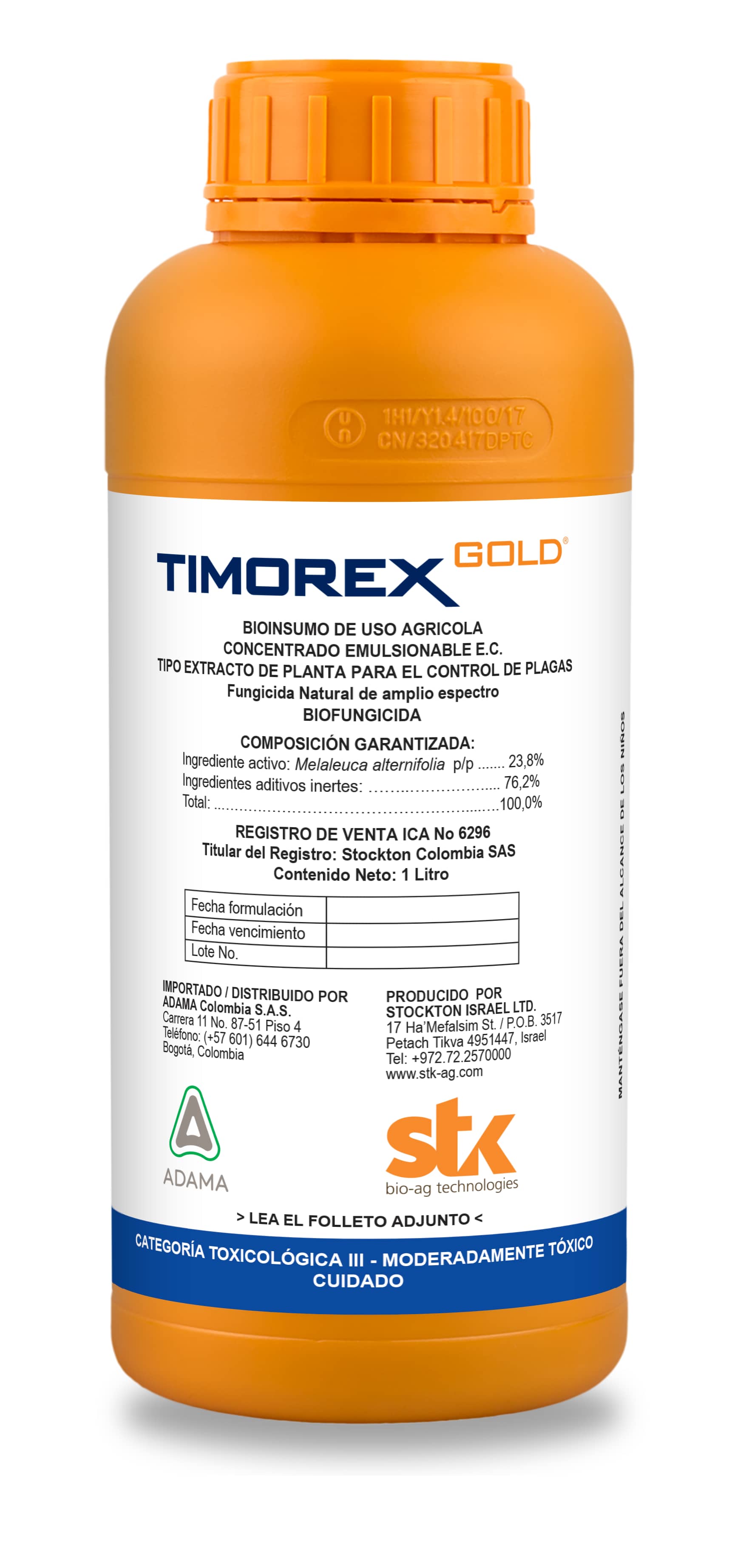 Fungicida Timorex Gold® x 1 Lt - Adama