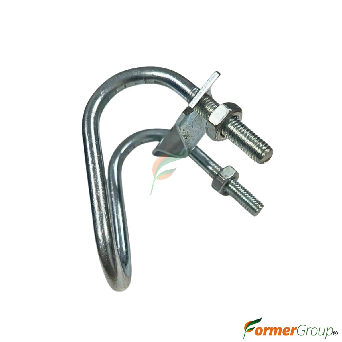 Abrazadera U Ovalada Jaula ParideraX5 | Acero Galv.