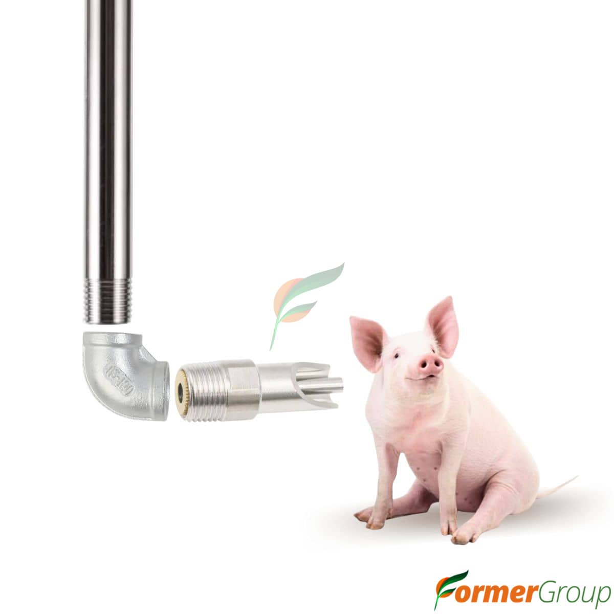 Conector Tubo Bebedero 20cm