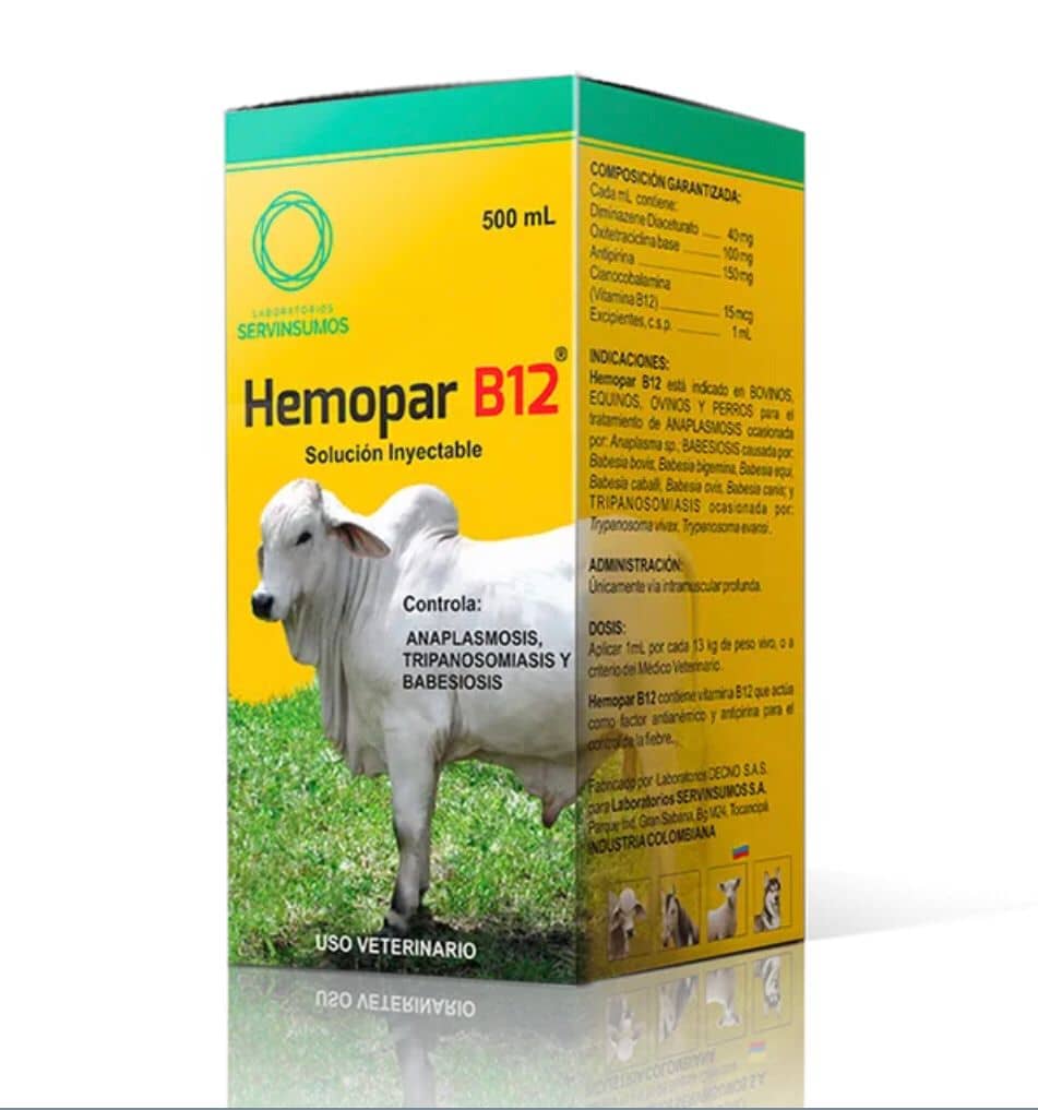 HEMOPAR B12® Hemoparasiticida