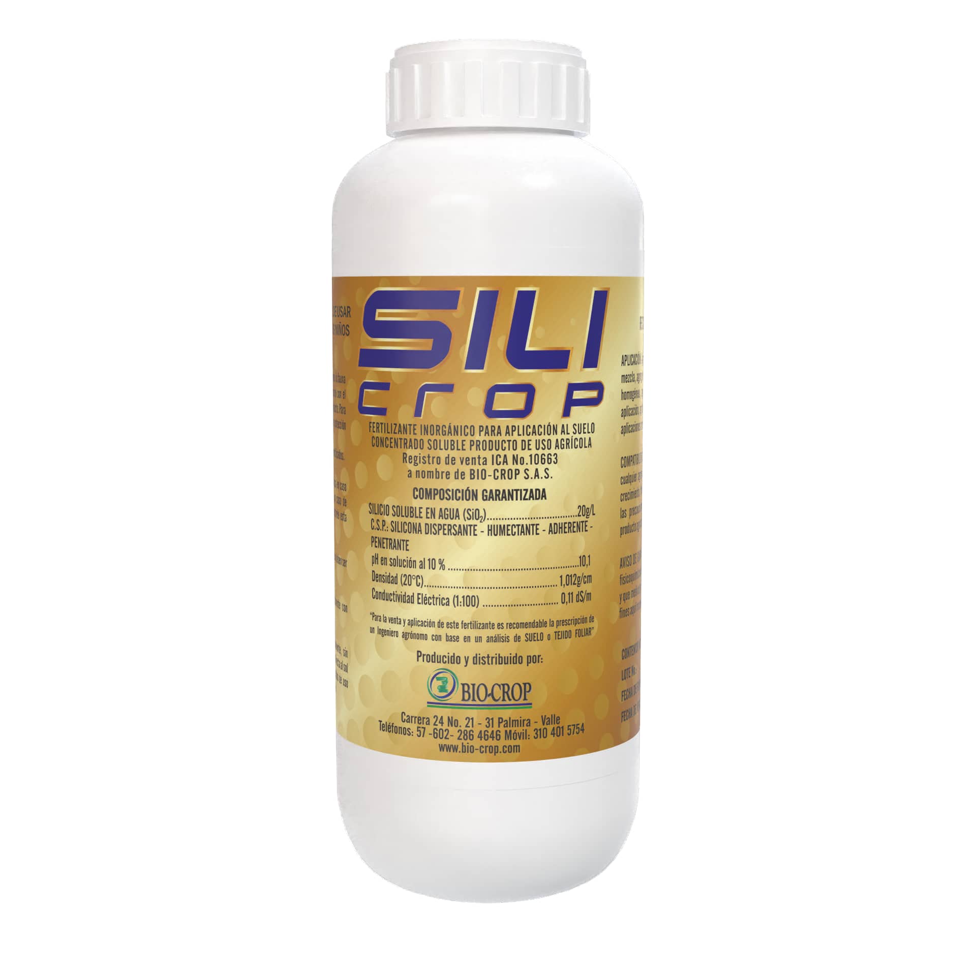 Silicrop SC x 1 Lt | Biofortificante con Silicio