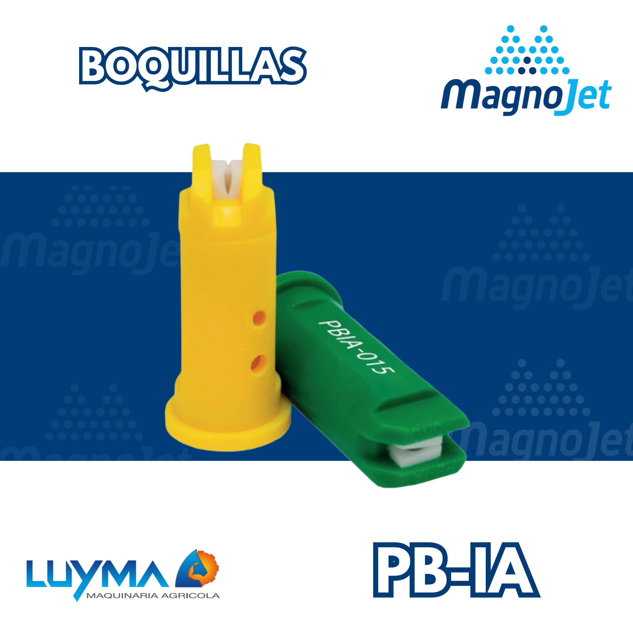 Boquilla Magnojet PB-IA 60° Antideriva | Precisión