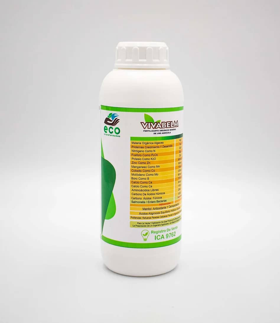 Fertilizante Orgánico Mineral Vivabelm x 20 Lt