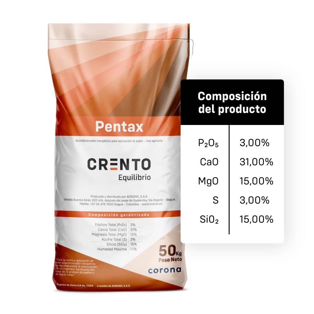 Fertilizante Edáfico Pentax 50Kg | Equilibrio Nutricional