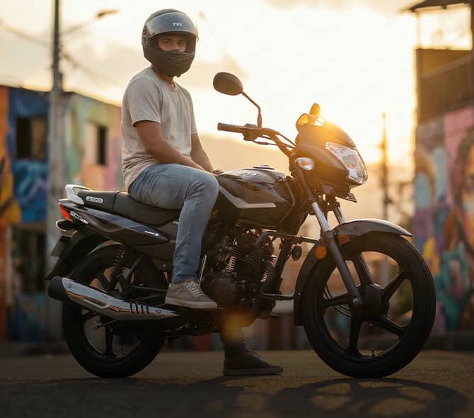 TVS SPORT 100 ELS 2027 | Moto 99.7 cc con encendido eléctrico