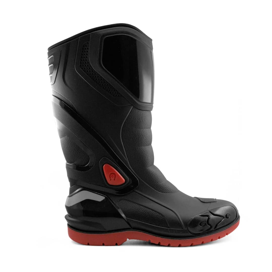 Bota VMR Negro Rojo Talla 37 - 43 | Para motociclistas