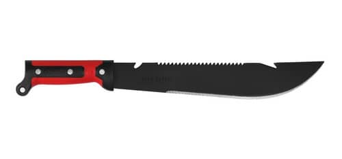 Machete Rambo Bellota Negro con Funda Acero Templado | Croper