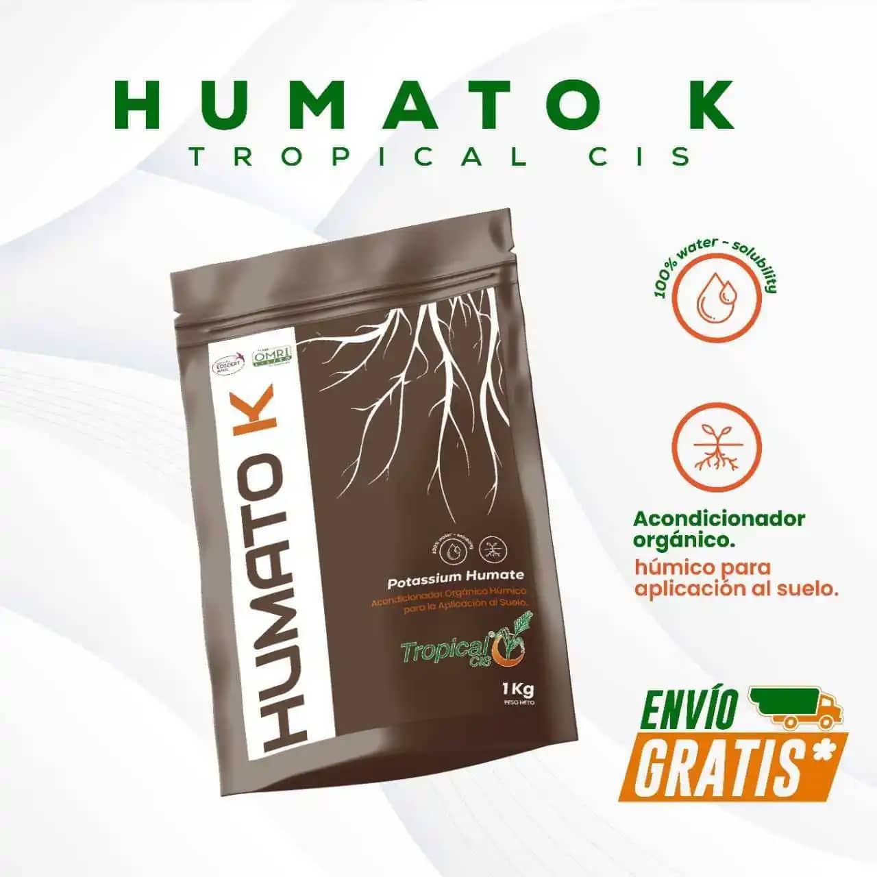 Acondicionador Humato K - Humato de Potasio x 1 Kg