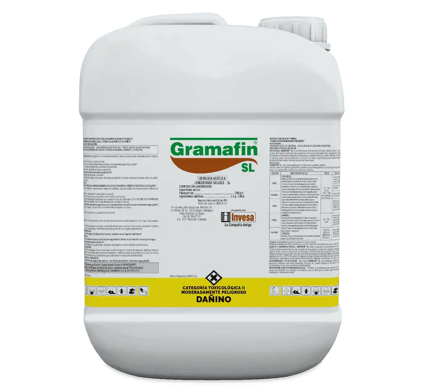 Herbicida Gramafin Sl x 10 Lt