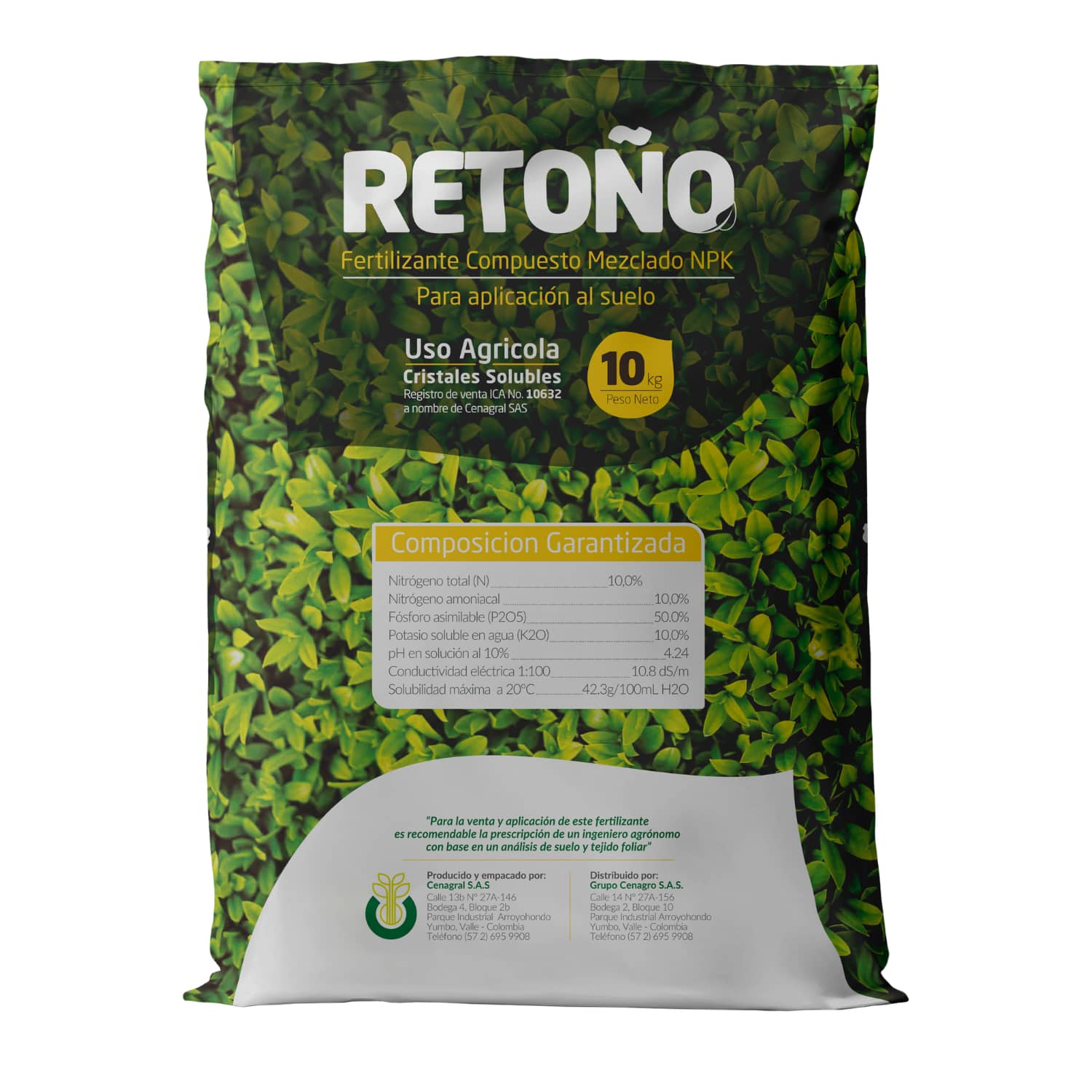 Retoño 10 Kg - Fertilizante para enraizamiento y arranque