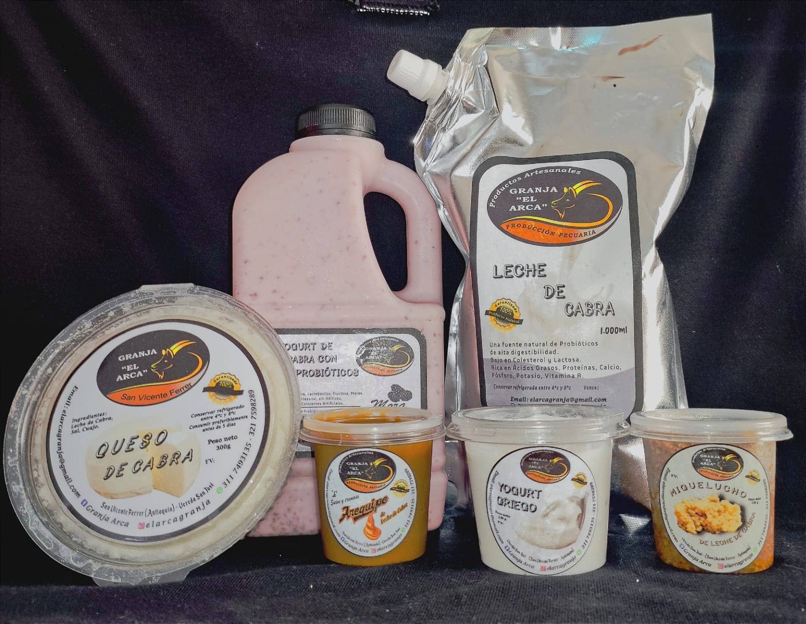 Leche de Cabra Granja "El Arca"