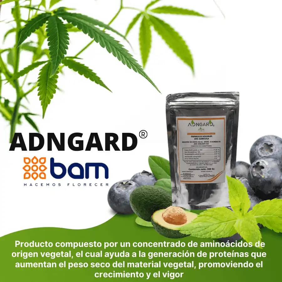 Fertilizante Orgánico Líquido Adngard X 200 Gr