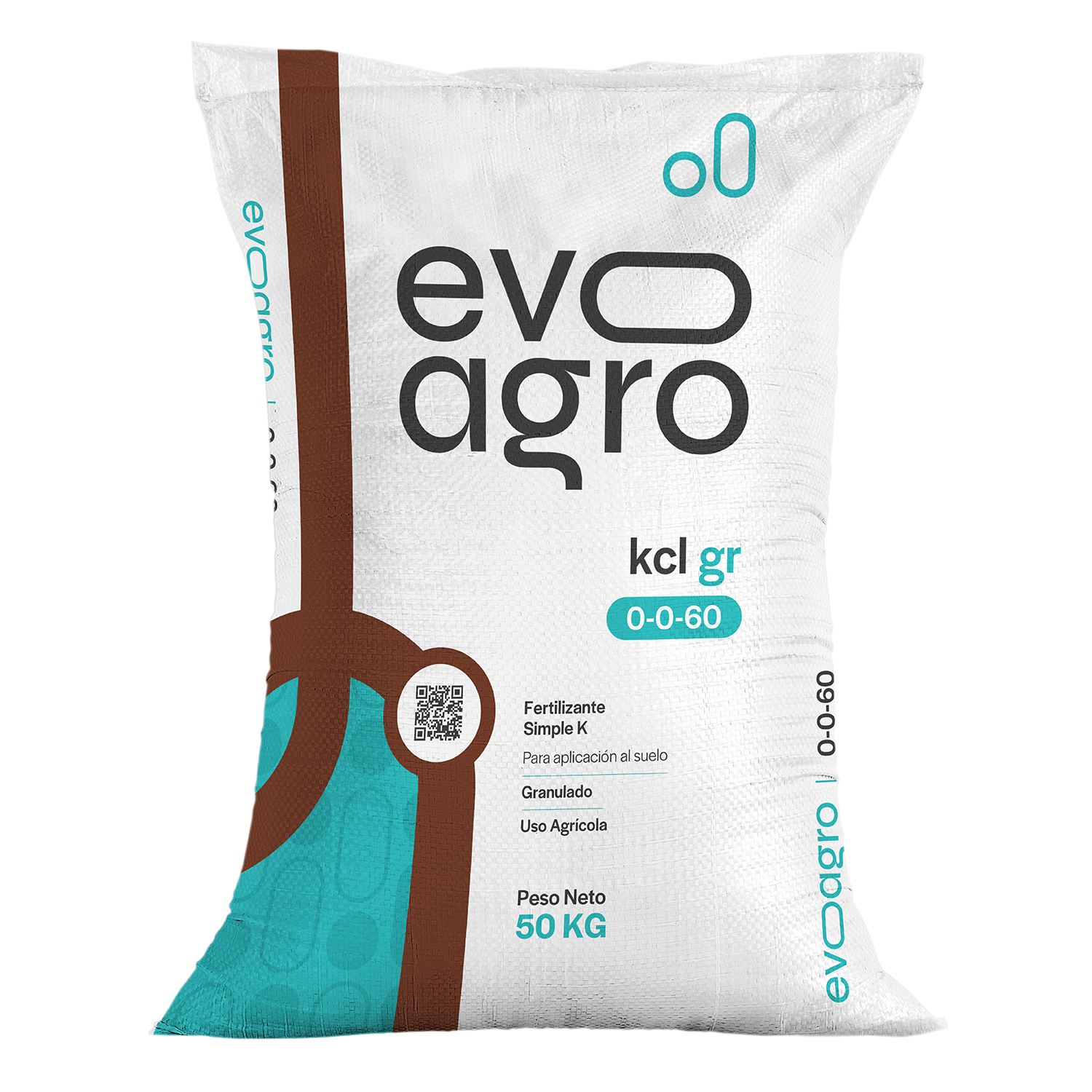 Fertilizante KCL Gr 0-0-60 x 50 Kg