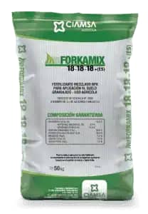 Fertilizante Granulado Forkamix 18-18-18 + ES x 50kg- Ciamsa