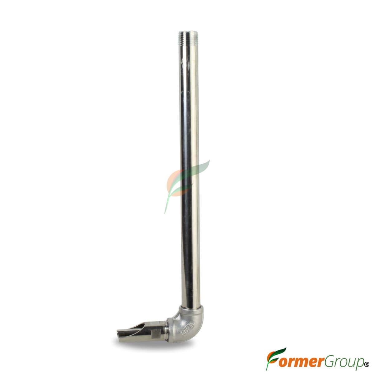 Kit Bebedero Lechones Chupo Interno 1/2 Codo 50cm Acero