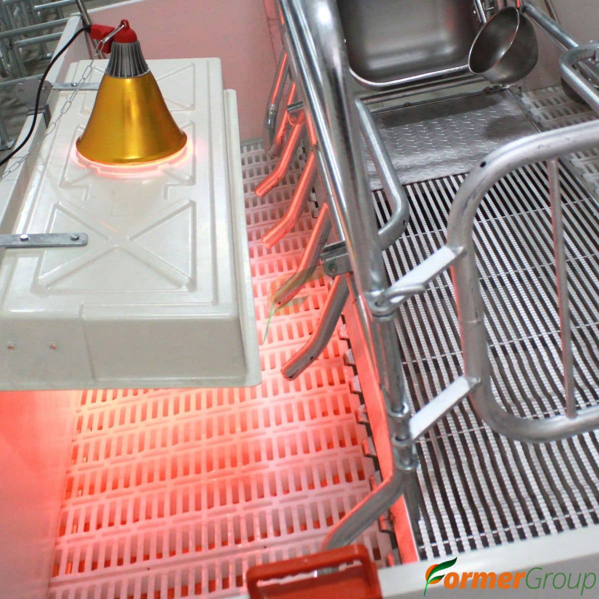 Jaula Paridera Cerda PVC | Barras Anti Aplastamiento