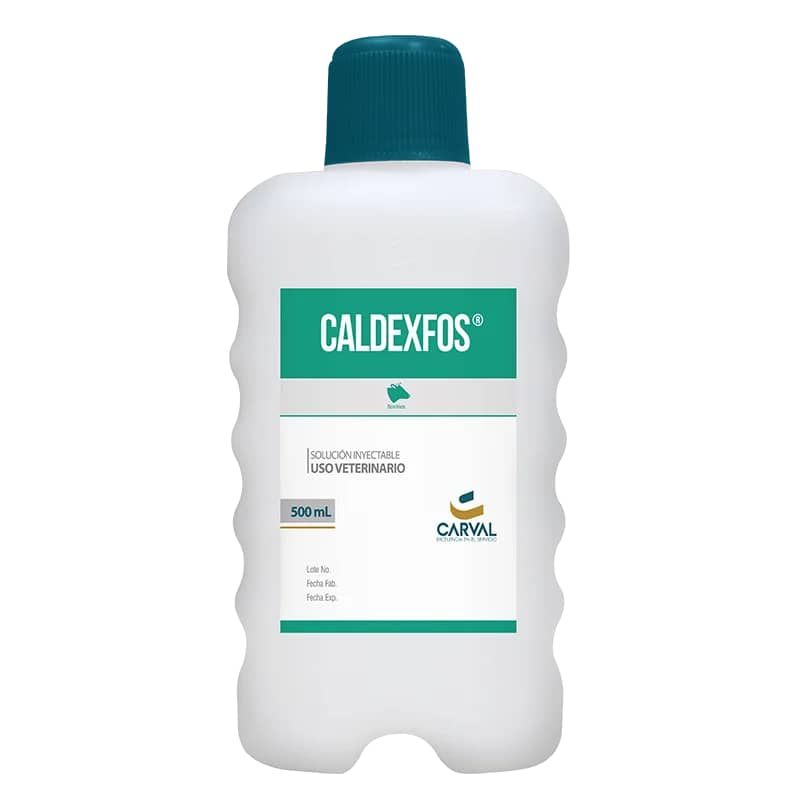 Caldexfos 500 mL – Carval | Suplemento mineral para bovinos