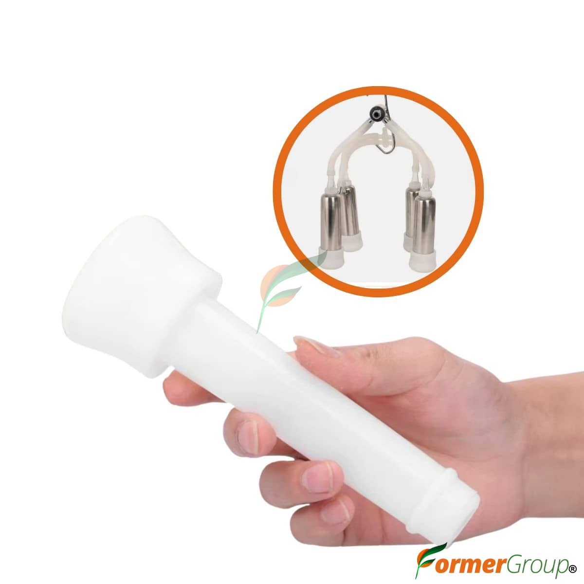 Pezonera de Silicona para Ordeño de Pistón - Kit de Repuestos