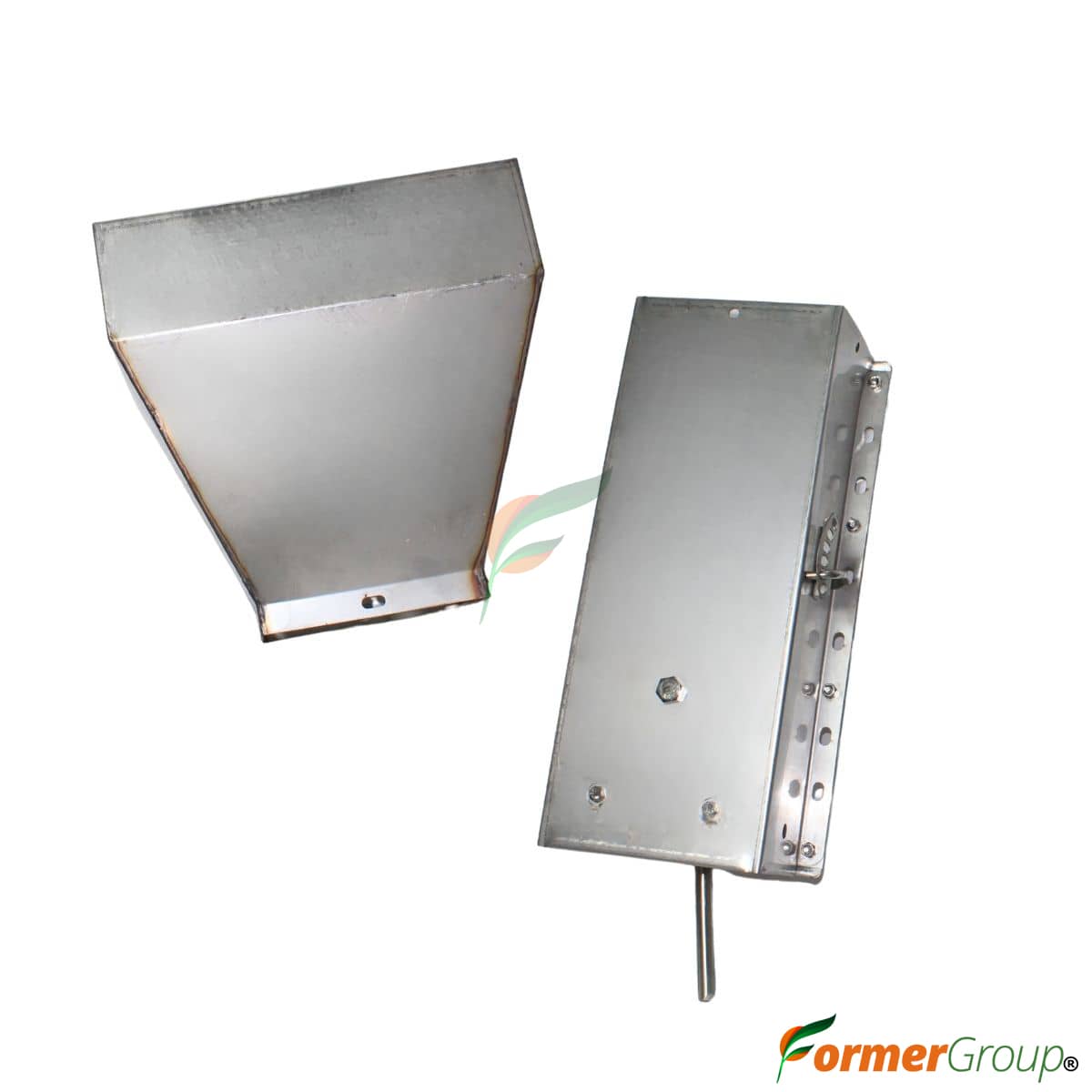 Dispensador Alimento Cerdas Acero | Jaula Paridera