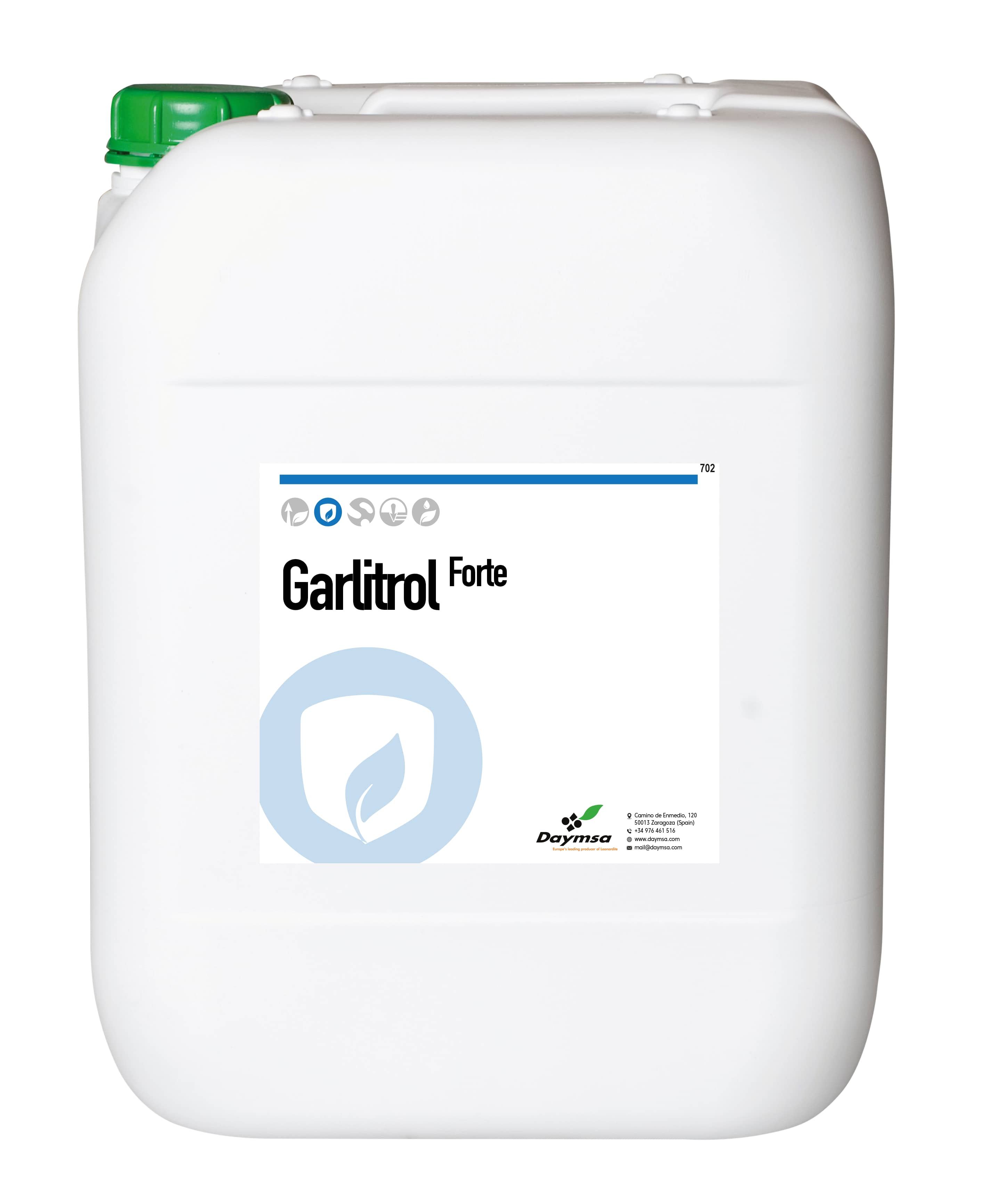 Fertilizante orgánico - Garlitrol Forte x 20 Lt