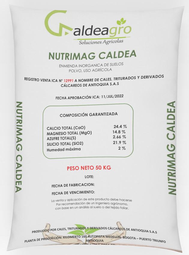 NutriCaMg 30 Caldea x 50 Kg - Caldeagro