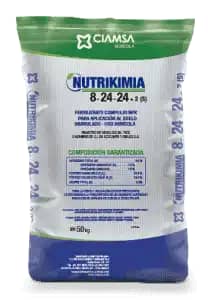 Fertilizante Nutrikimia 8-24-24 x 50 kg - Ciamsa