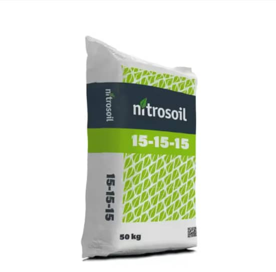Nitrosoil 15-15-15 Fertilizante NPK | Nutrición Balanceada