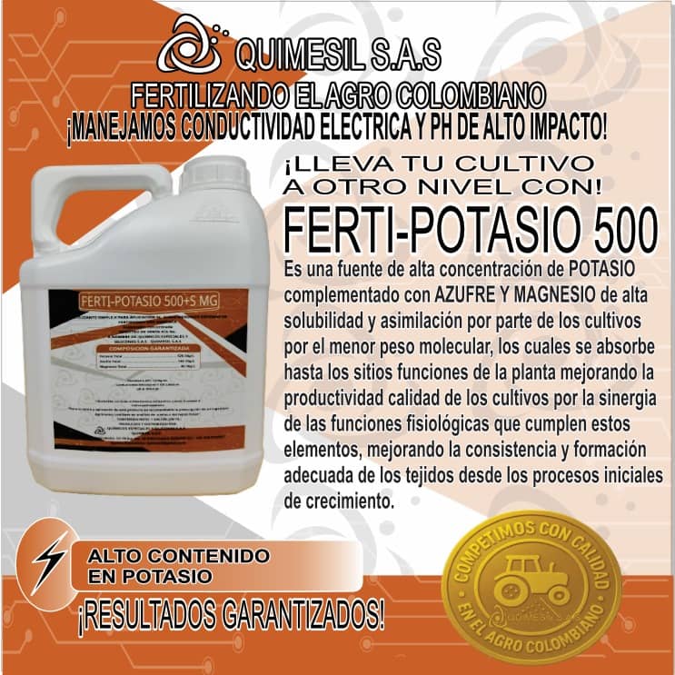 FERTI POTASION 500 + AZUFRE