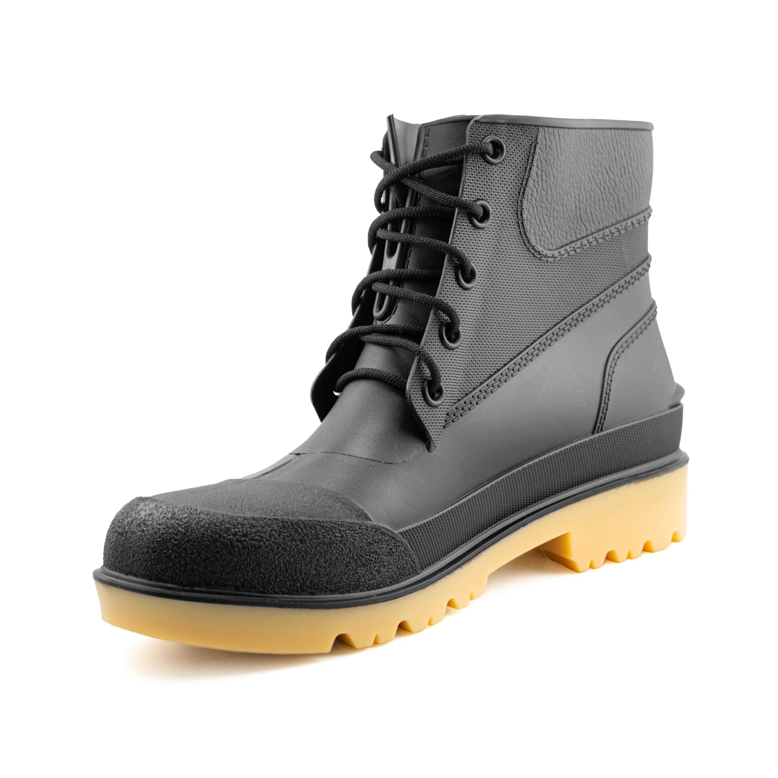 Botín Terramax Negro Amarillo Talla 37 - 43 | Para trabajo diario y campo