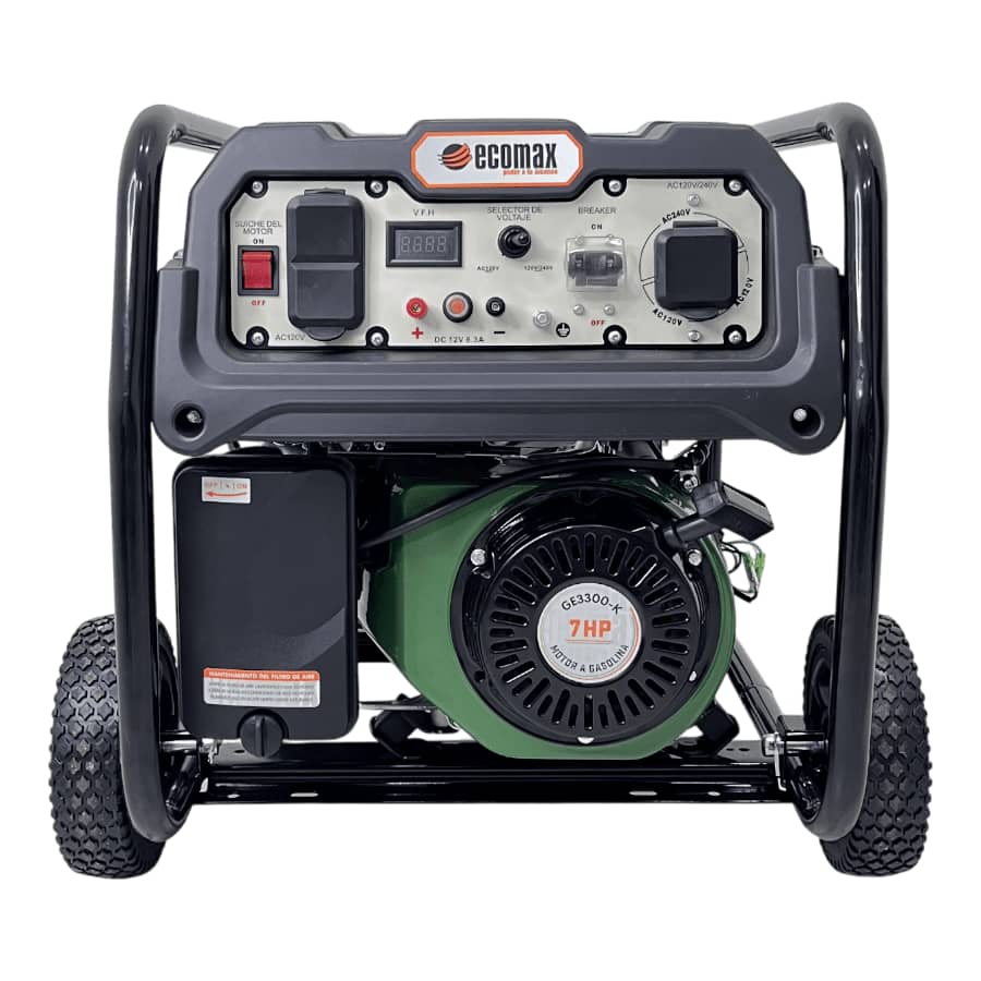 Generador Ecomax 3.2kVA: portátil, eficiente y confiable