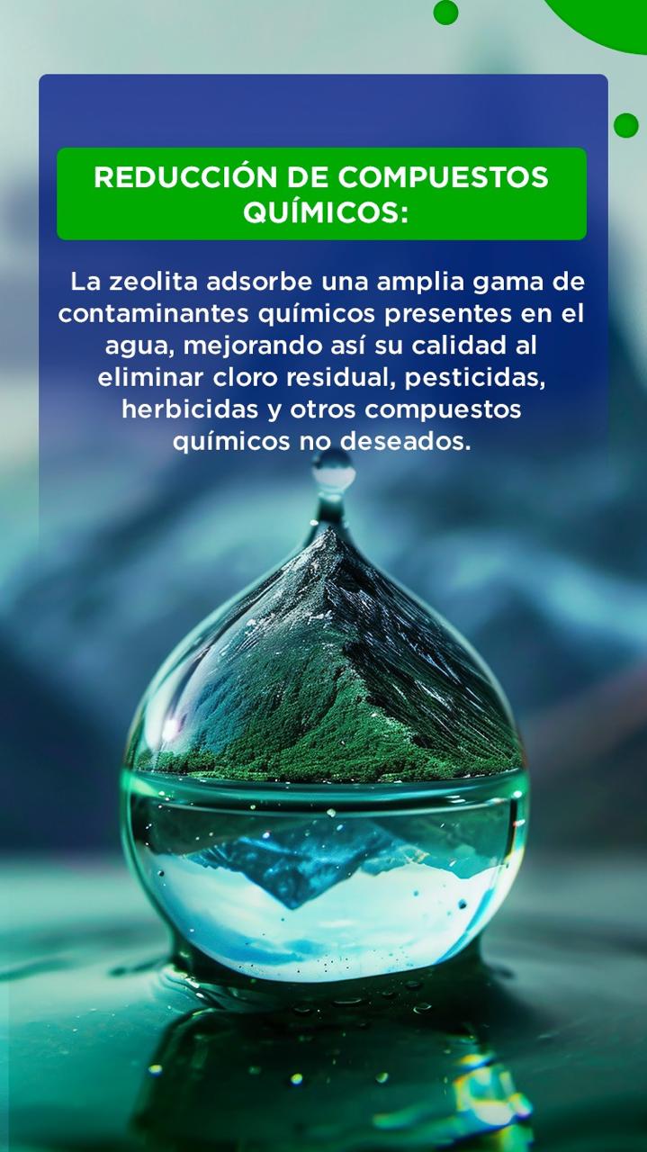 ZEOCOLTratamiento de Aguas x 50 kg (Zeolita mineral)