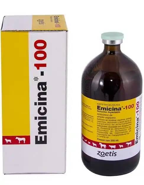 Antibiótico Emicina® 100 x 250 ml - Zoetis