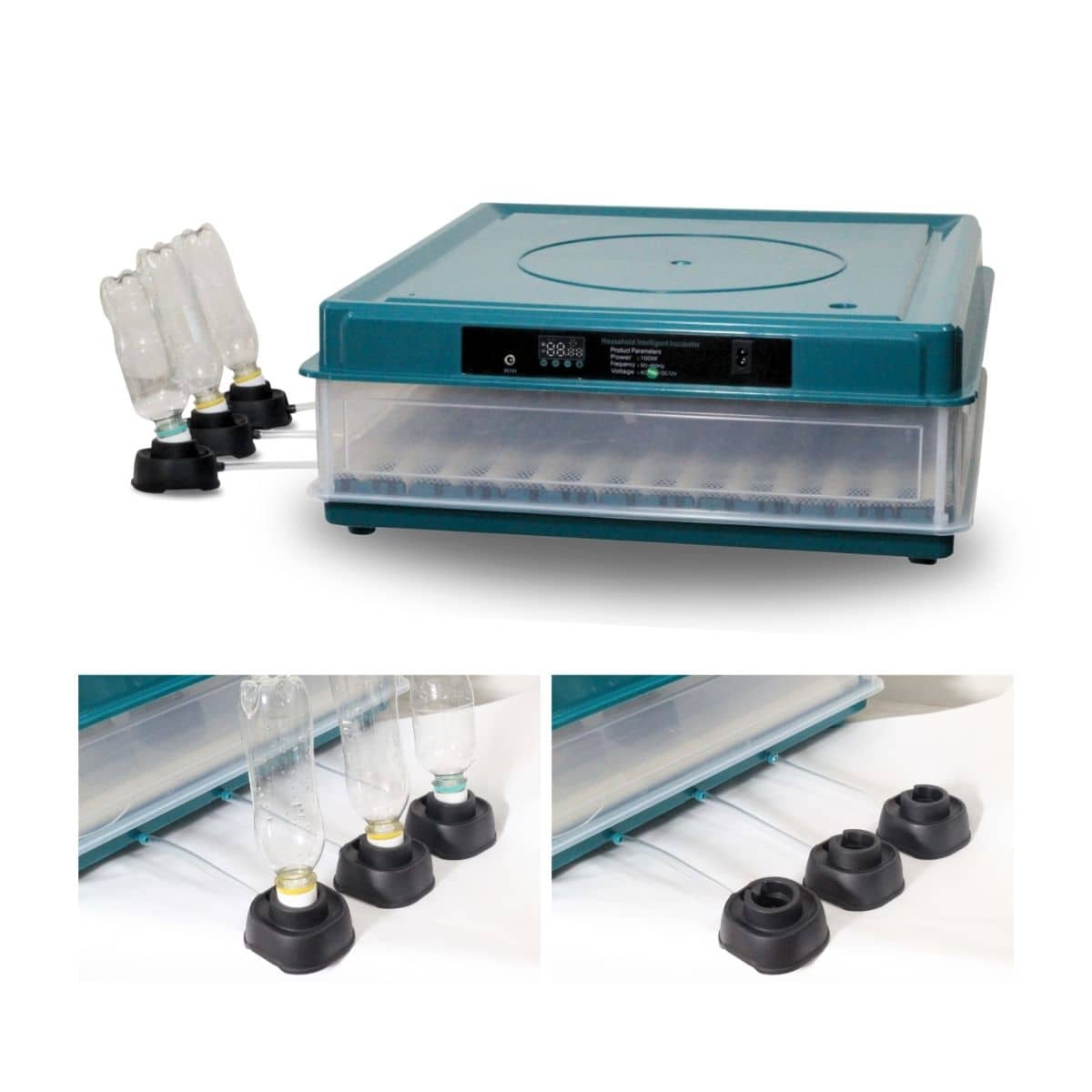 Incubadora 130 Huevos Volteo Automático 110V