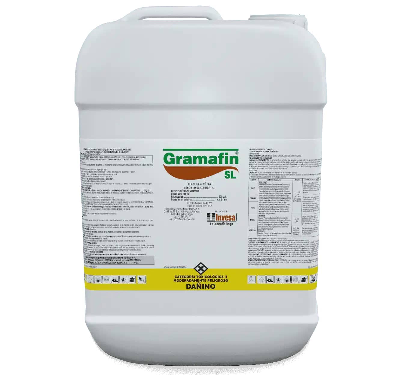 Herbicida Gramafin SL x 20 Lt - Invesa