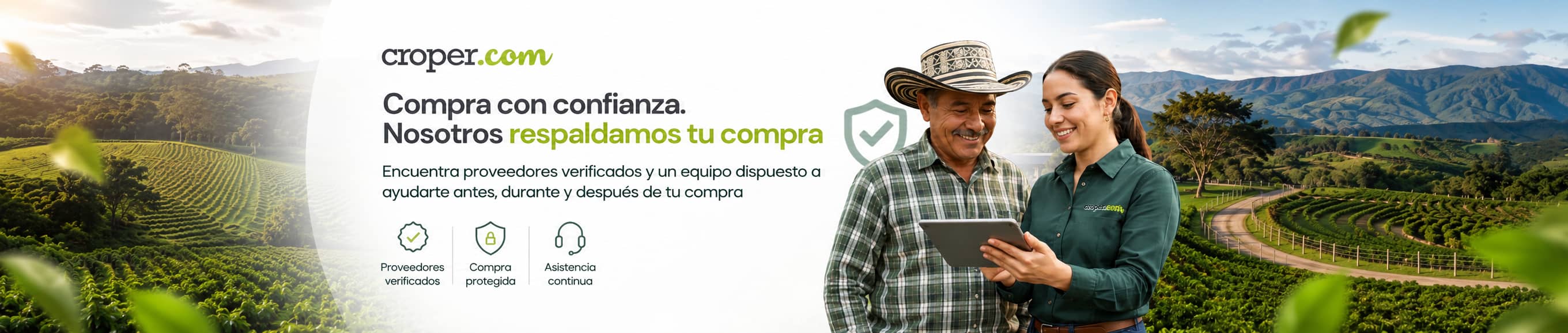 Compra insumos, herramientas, maquinaria y más en la página más confiable para el Agro colombiano