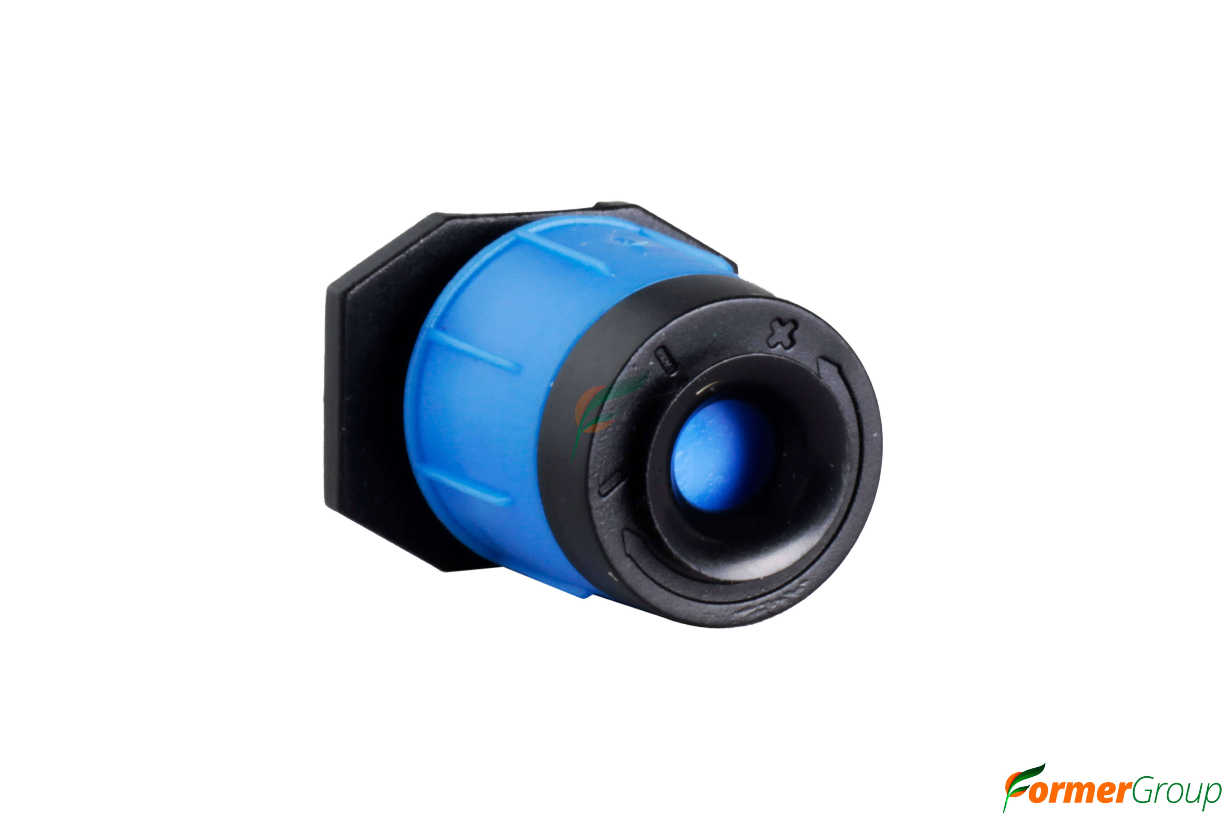 Microaspersor ajustable para riego por goteo