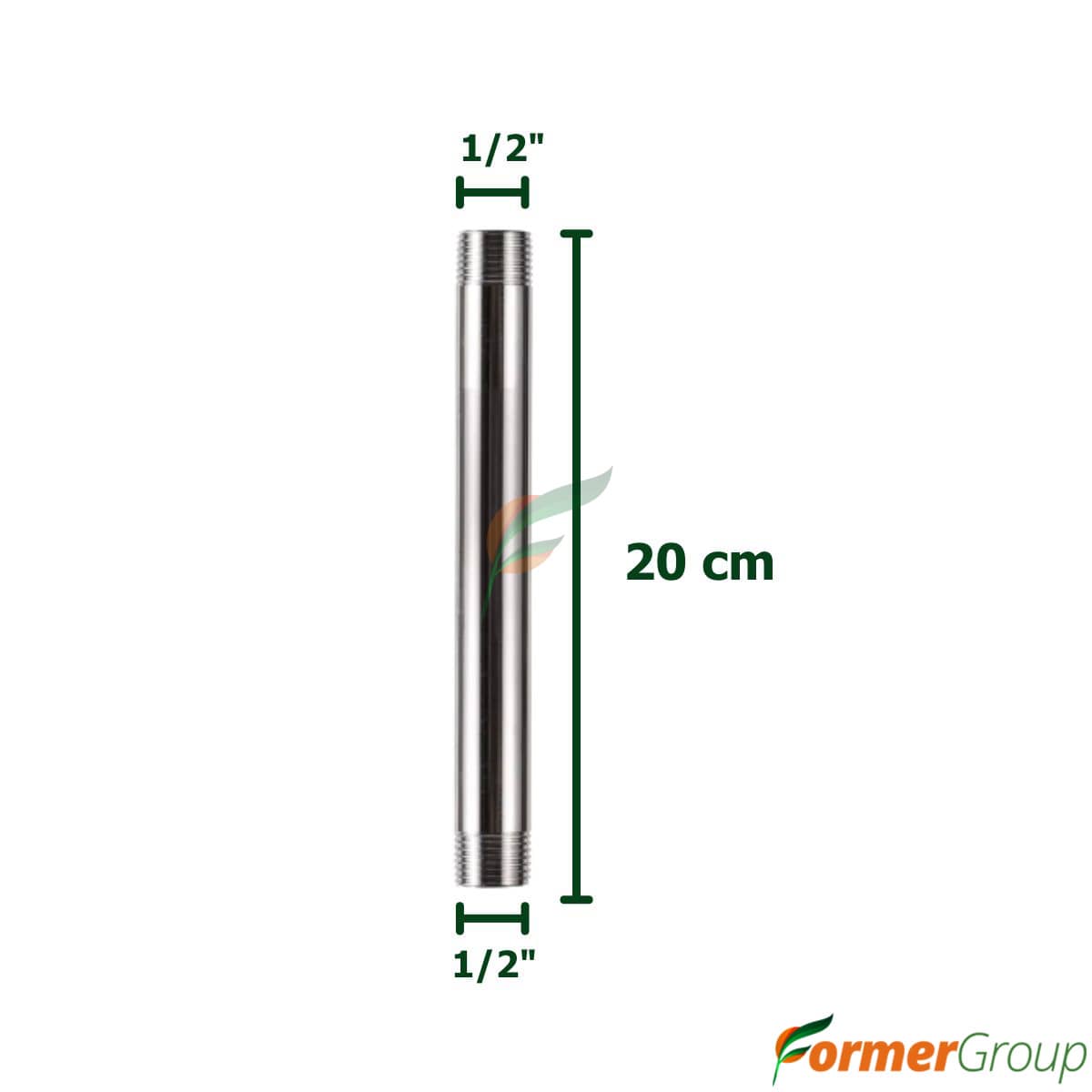 Conector Tubo Bebedero 20cm