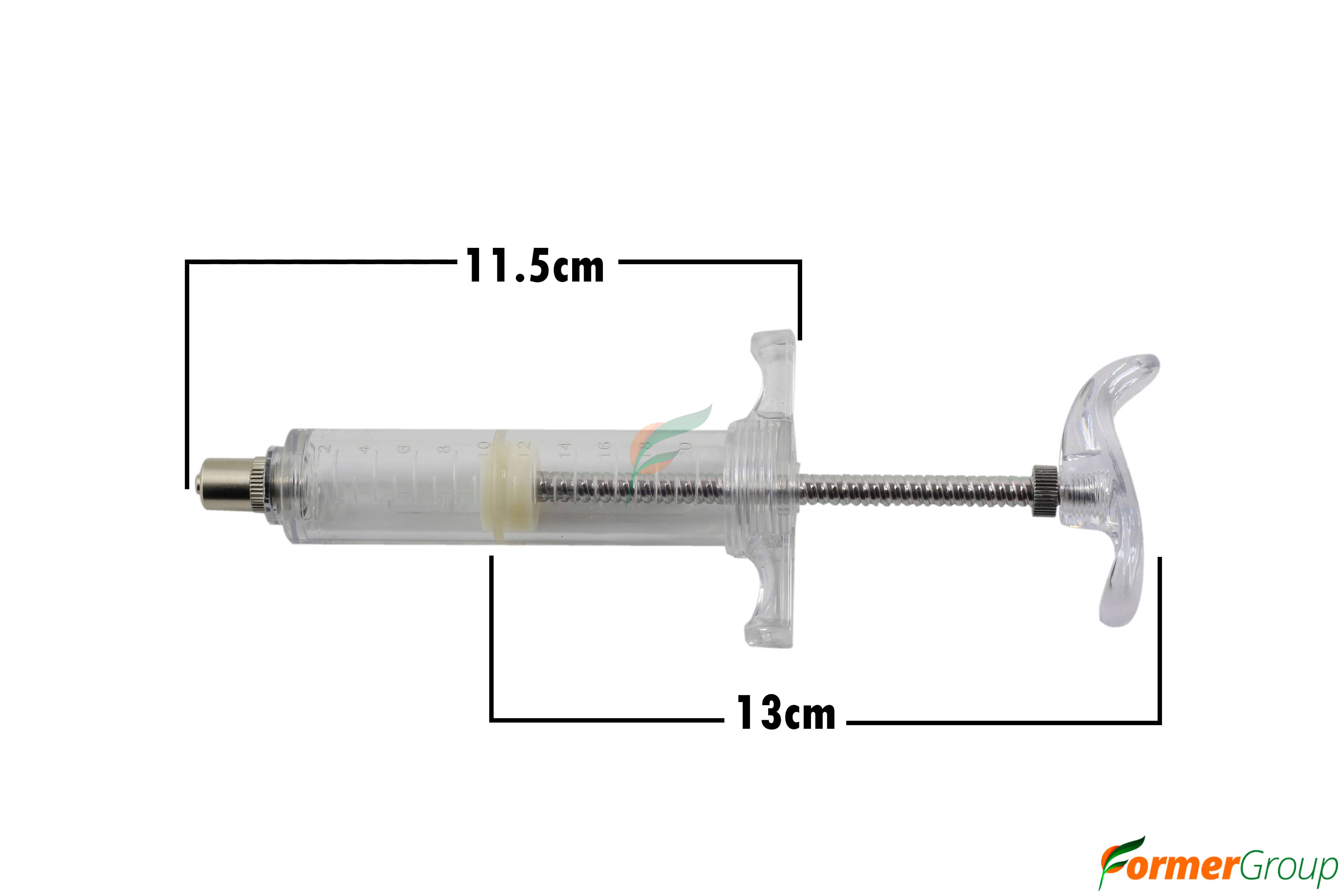 Jeringa veterinaria para aves 20 ml o 50 ml - Aplicación precisa