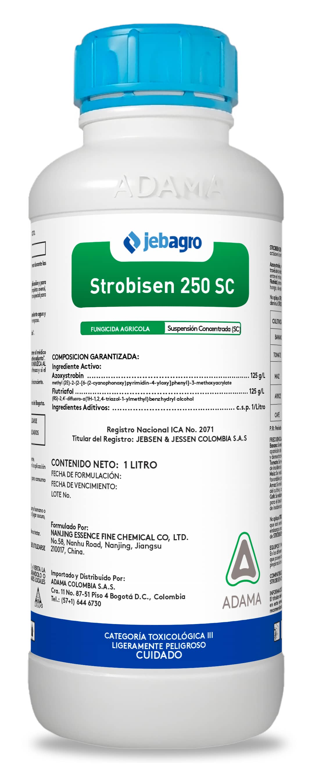 Fungicida Strobisen 250 SC x 1 Lt - Adama