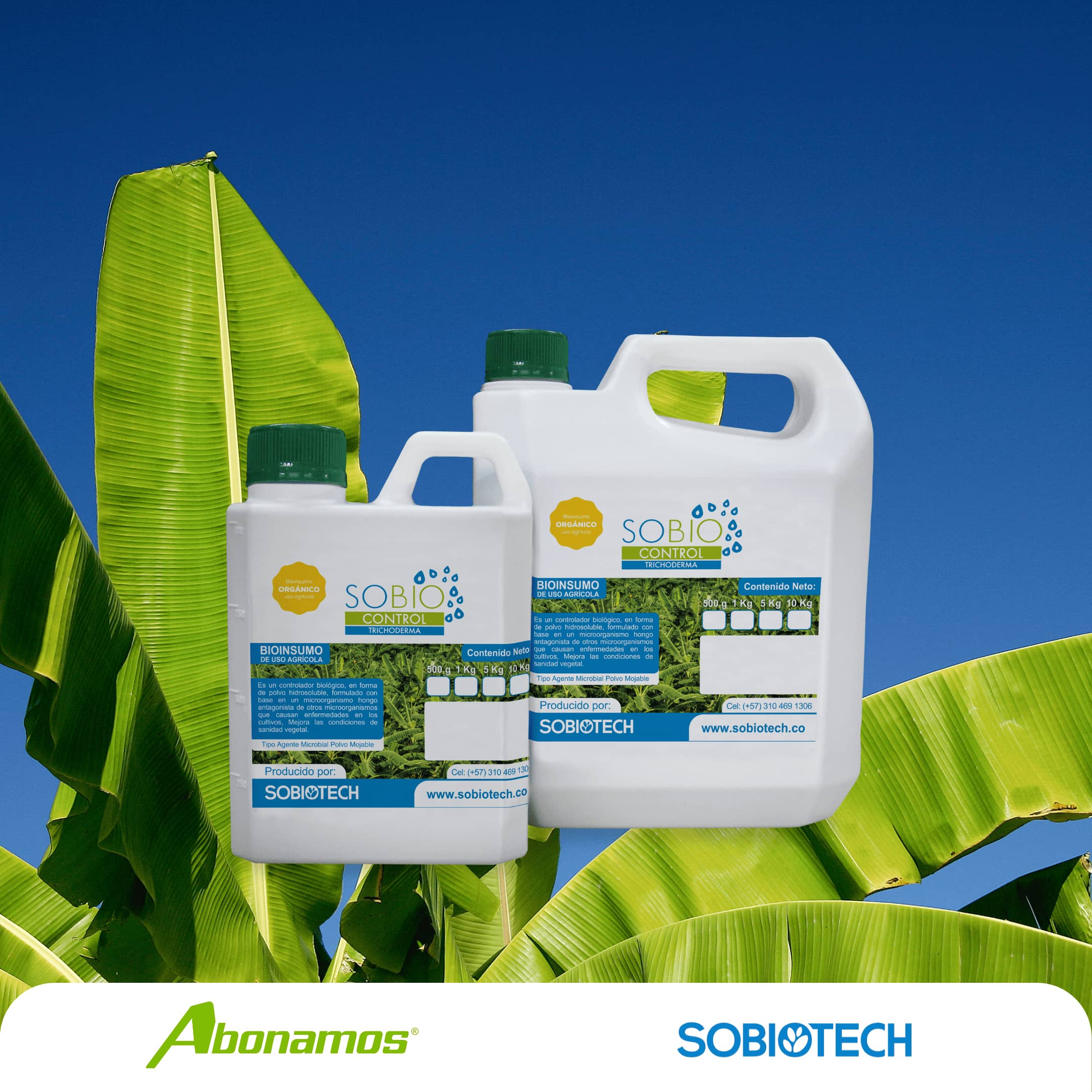 Bioinsumo Sobio Control Trichoderma / Control Biológico x 4lts