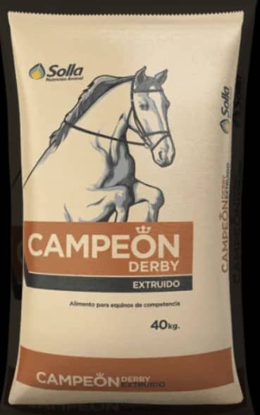 Alimento Campeón Derby Extruido x 40 Kg