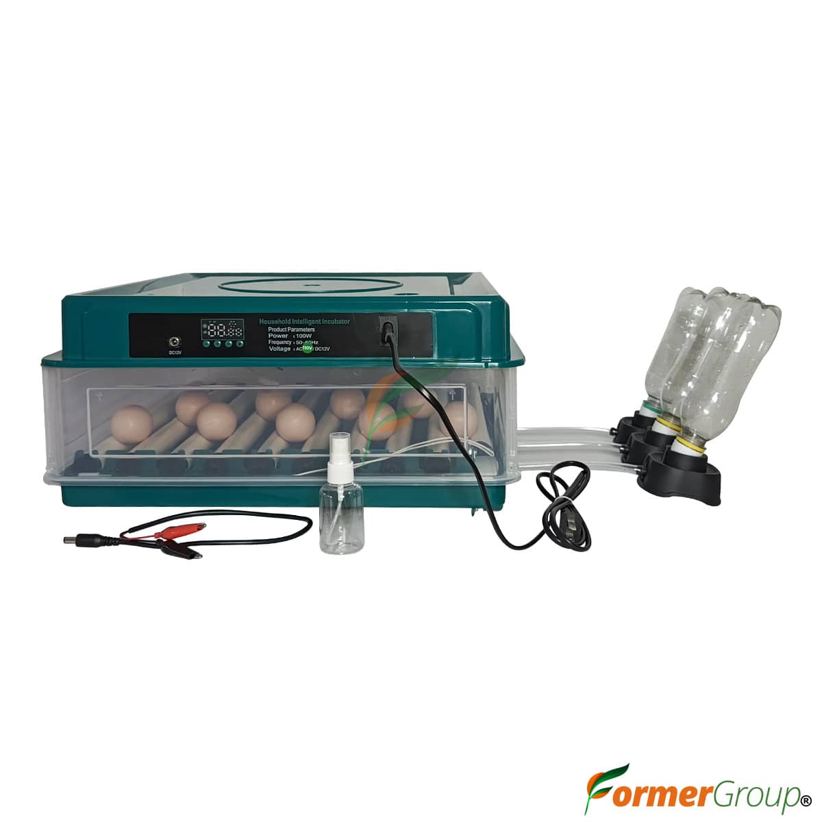 Incubadora 64 Huevos Volteo Automático 110V