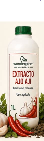 Wondergreen Extracto Ajo Ají - 1 L