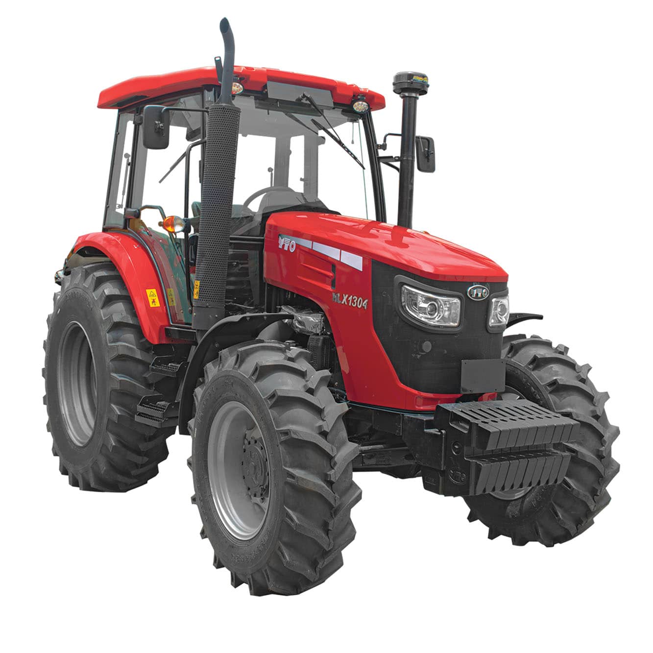 Tractor YTO NLX1304 de 130 HP con Motor Turbo Ideal para Terrenos Difíciles