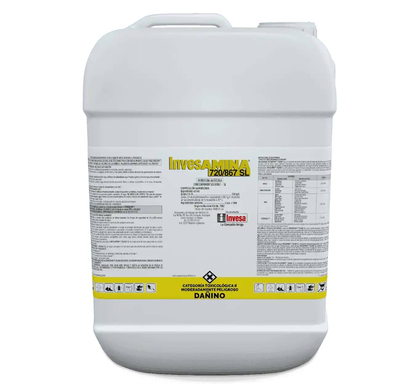 Herbicida Invesamina 720/867 Sl x 20 Lt