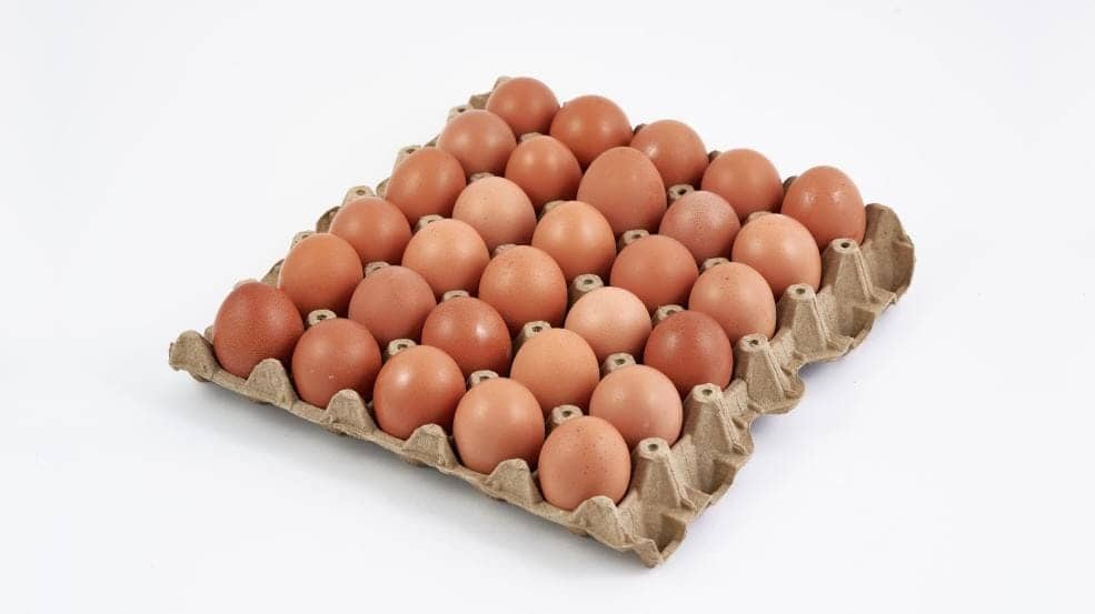 Huevos de gallinas felices AAA