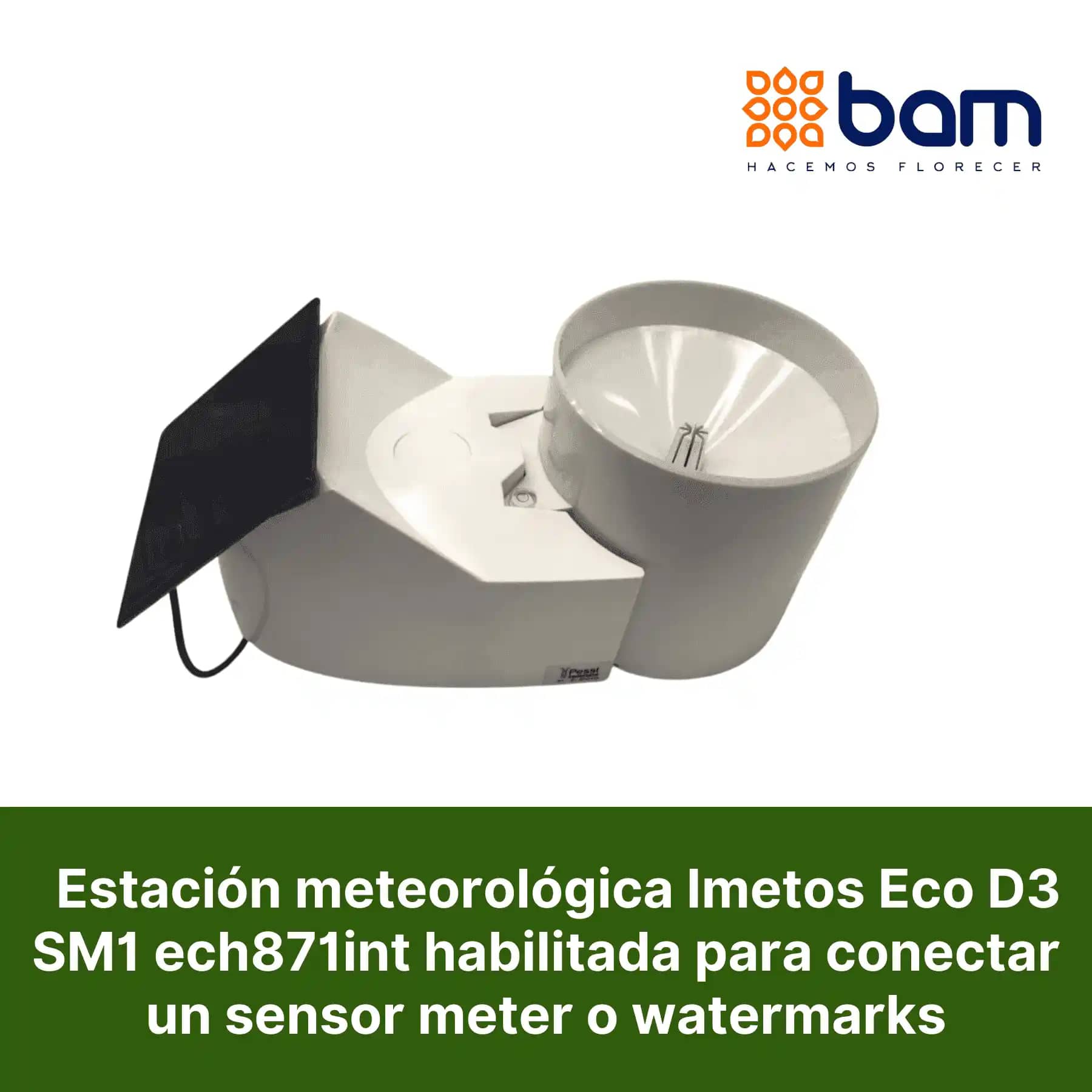 Estación Meteorológica Imetos Eco D3 SM1 Ech871int