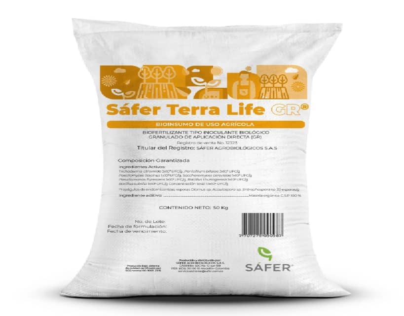 Acondicionador orgánico Terralife bulto x 50 kg