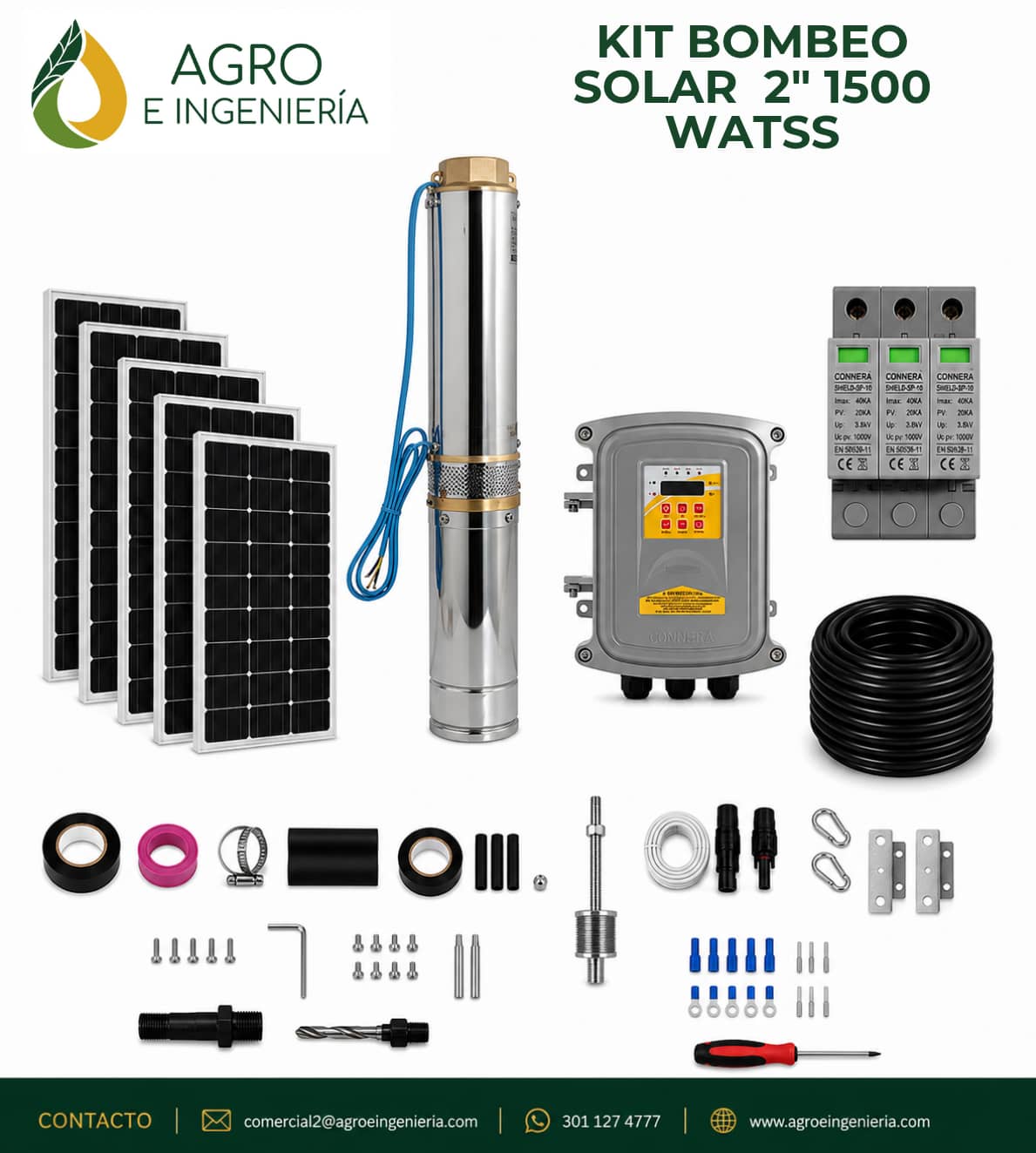 Sistemas de Bombeo Solar para Riego | Alta Eficiencia